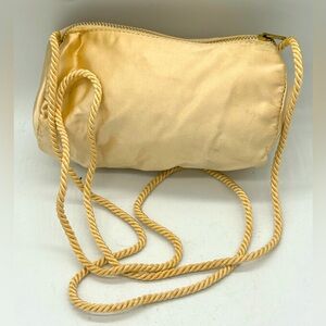 Mini Gold Shoulder Bag, or Makeup Bag